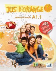JUS D'ORANGE SUPER PACK ENERGIE 1 A1.1 (METHODE + CAHIER + DVD ROM + CARTE DE FRANCE + TRANSCRIPTIONS)