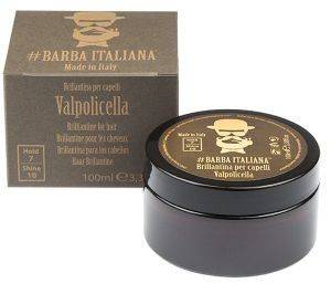 VALPOLICELA POMADE BRILLIANINE HAIR STYLING BARBA ITALIANA  100ML