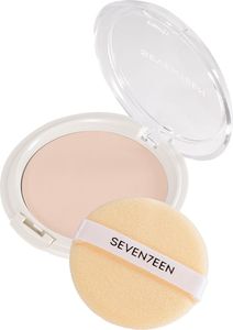 ������  SEVENTEEN NATURAL SILKY COMPACT POWDER TRANSPARENT COMPACT POWDER  10GR