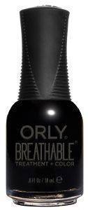 ORLY ΘΕΡΑΠΕΙΑ ΚΑΙ ΒΕΡΝΙΚΙ ORLY BREATHABLE MIND OVER MATTER 2010005 ΜΑΥΡΟ 18ML