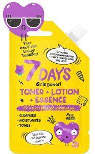 TONER+LOTION+ESSENCE 7 DAYS EMOTIONS 20ML
