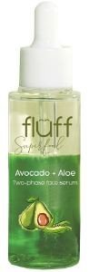 SERUM FLUFF ALOE AND AVOCADO BOOSTER TWO-PHASE FACE SERUM 40ML
