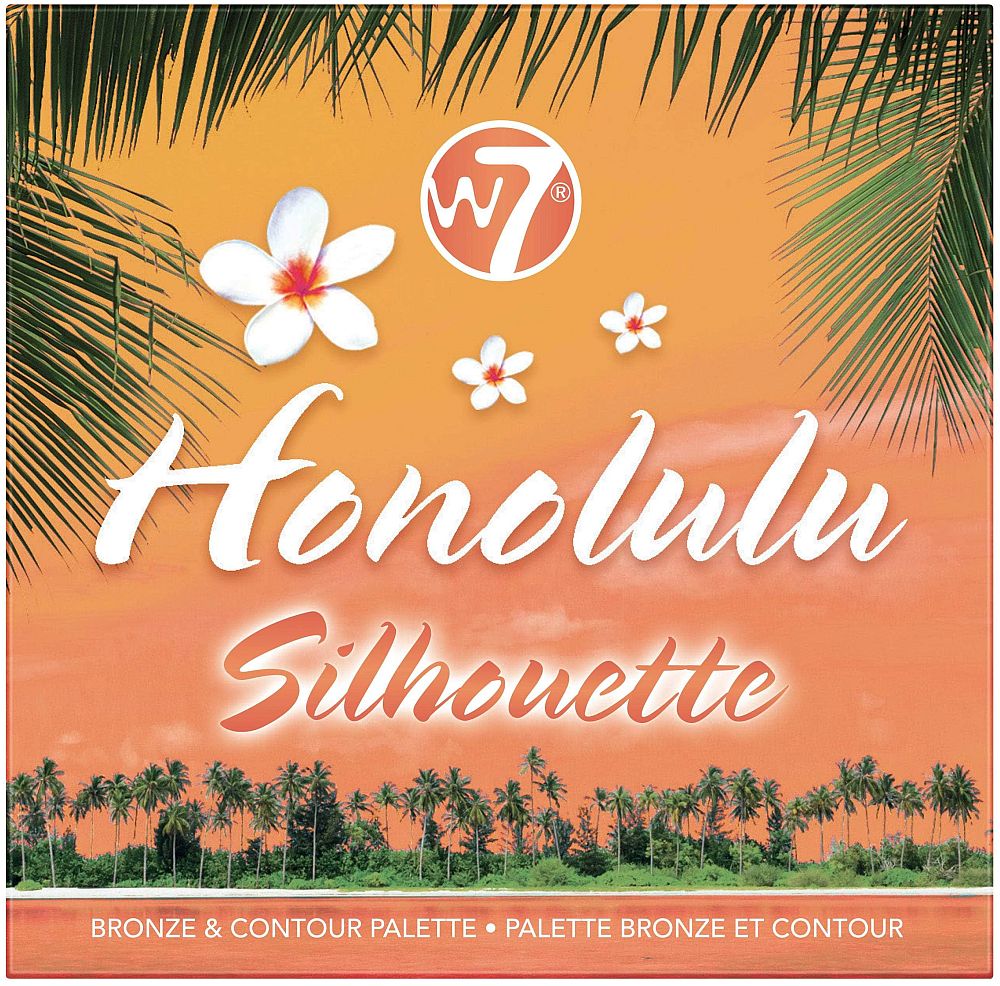 W7 ΠΑΛΕΤΑ W7 HONOLULU SILHOUETTE - BRONZE AND CONTOUR (18GR)