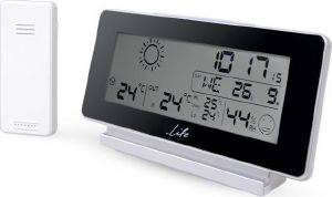 LIFE WES-200 WEATHER STATION WITH WIRELESS OUTDOOR SENSOR AND ALARM CLOCK