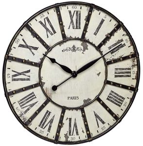 TFA 60.3039.02 VINTAGE XXL DESIGN WALL CLOCK