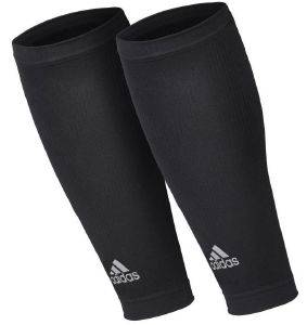 ADIDAS ΠΡΟΣΤΑΤΕΥΤΙΚΑ (2 ΤΜΧ) ADIDAS COMPRESSION CALF SLEEVES ΜΑΥΡΑ (S/M)