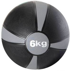 OPTIMUM ΜΠΑΛΑ OPTIMUM MEDICINE BALL ΜΑΥΡΗ/ΓΚΡΙ (6 KG)