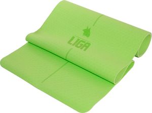 LIGA SPORT TPE YOGA MAT  (183 X 61 X 0.6 CM)