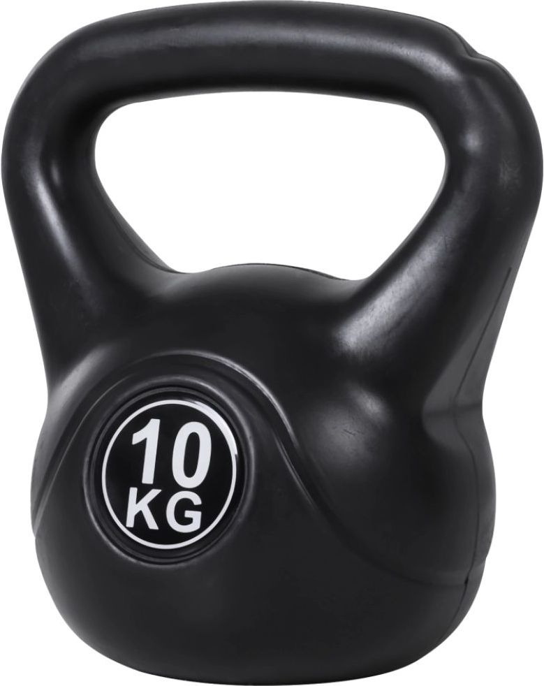 HOMCOM HOMCOM KETTLEBELL ΜΑΥΡΟ (10 KG)