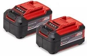 SET 2  EINHELL PCX LI-ION 18V 2 5.2AH POWER X CHANGE 4511526