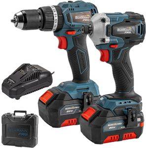  BORMANN COMPACT BRUSHLESS 20V    2X4AH BORMANN PRO BBP5003