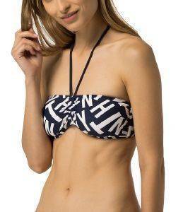 BIKINI TOP TOMMY HILFIGER KIARA PRINT BANDEAU  /