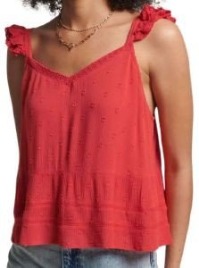 TOP SUPERDRY OVIN VINTAGE BRODERIE CAMI W6011287A  (XS)