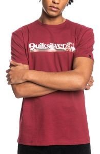 T-SHIRT QUIKSILVER ALL LINED UP EQYZT07046 ΜΠΟΡΝΤΩ