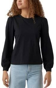 ΜΠΛΟΥΖΑ ΜΑΚΡΥΜΑΝΙΚΗ VERO MODA VMKERRY 10290026 ΜΑΥΡΟ
