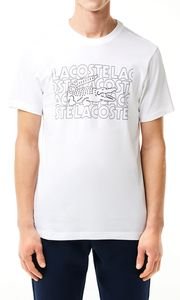 T-SHIRT LACOSTE ULTRA-DRY PRINTED TH7505 001  (L)