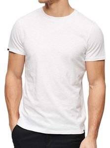 T-SHIRT SUPERDRY  STUD CREW NECK SLUB M1011888A 01C �����
