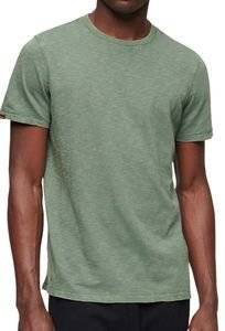 T-SHIRT SUPERDRY  STUD CREW NECK SLUB M1011888A 5WF �������