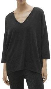 ΜΠΛΟΥΖΑ ΜΑΚΡΥΜΑΝΙΚΗ VERO MODA VMKANVA 3/4 GLITTER 10296890 ΜΑΥΡΟ/ΑΣΗΜΙ