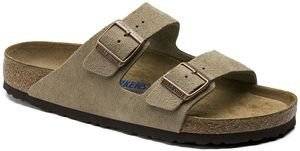 ΣΑΝΔΑΛΙΑ BIRKENSTOCK ARIZONA LEATHER SFB NARROW 951303 ΜΠΕΖ