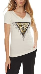 T-SHIRT GUESS TRIANGLE TIGER W4BI18J1314 
