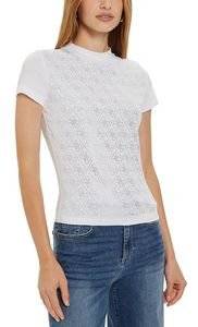 T-SHIRT GUESS MOCK NECK ALL OVER W4BI26J1314 