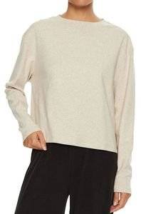 ΜΠΛΟΥΖΑ ΜΑΚΡΥΜΑΝΙΚΗ GUESS ELSA O4BP01KCHZ2 ΓΚΡΙ ΜΕΛΑΝΖΕ