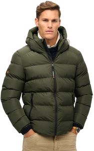  SUPERDRY HOODED SPORTS PUFFER M5011905A XAKI (L)