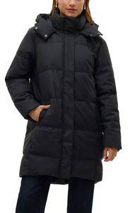 ΜΠΟΥΦΑΝ VERO MODA VMGRETAKYLIE COATED 10311317 ΜΑΥΡΟ