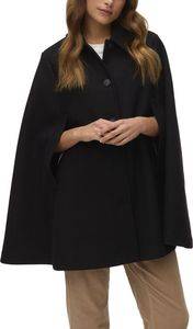 ΠΑΛΤΟ VERO MODA VMPOPCAPE GA 10333665 ΜΑΥΡΟ