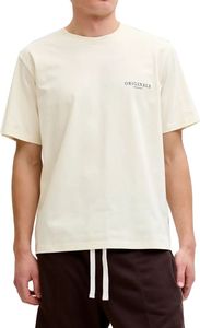 T-SHIRT JACK & JONES JORMONTAUK AOP BACK 12292148 ����� (S)