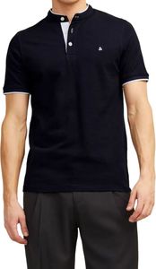 T-SHIRT POLO JACK & JONES JJEPAULOS MAO 12199711 ������ ���� (S)