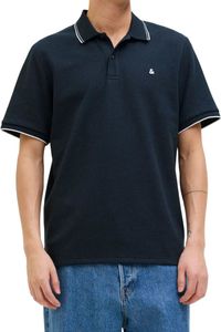 T-SHIRT POLO JACK & JONES JJEAUSTIN 12268130 ������ ���� (S)