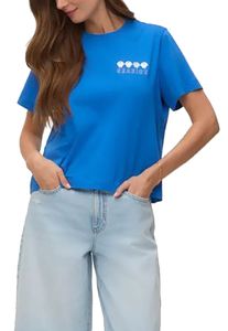 T-SHIRT VERO MODA VMGINA SEASIDE 10341996 ���� ����