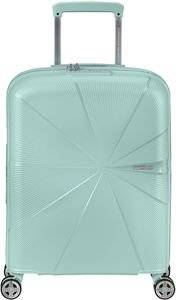   AMERICAN TOURISTER STARVIBE SPINNER EXP 55 METALLIC SURF BLUE