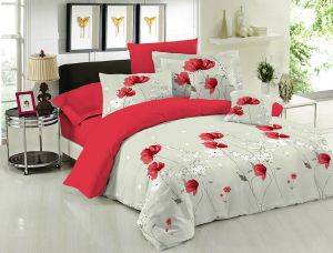 ��� �������� ��������� LE BLANC PREMIUM COTTON 100% ANEMONE RED 240X270CM