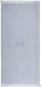 GREENWICH POLO CLUB ΠΕΤΣΕΤΑ ΘΑΛΑΣΣΗΣ GREENWICH POLO CLUB ΒΑΜΒΑΚΕΡΗ 3624 ΑΣΗΜΙ/ΓΚΡΙ (70Χ170CM)