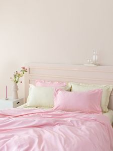  PALAMAIKI HOME  LUXE SATEEN PINK 245X270CM