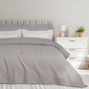  KING SIZE DAS HOME 0496 GREY  (240X260CM)
