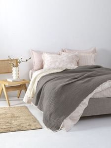   PALAMAIKI HOME MUSLIN MOUS GREY (250X240CM)