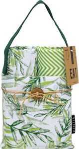    KENTIA TOALLA 243 ECRU/GREEN 2 (40X70CM)