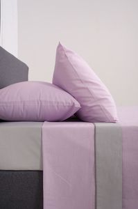 ΣΕΤ ΣΕΝΤΟΝΙΑ ΜΟΝΑ ΒΙΟΚΑΡΠΕΤ HOME VIEW LILAC/GREY 170Χ260CM