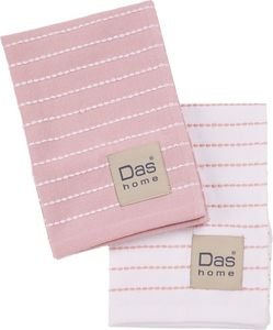 �������� �������� DAS HOME 0823 PINK/WHITE 2��� 30�50CM