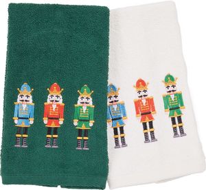 DAS HOME CHRISTMAS ���������� 0811 GREEN/WHITE 30X50CM 2���