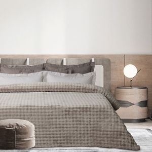 �������� KING SIZE DAS HOME BUBBLE FLEECE 1370 TAUPE (240X260CM)