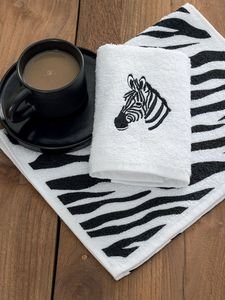 ��� �������� �������� PALAMAIKH HOME MH400 ZEBRA 2TMX �����/����� (30X50CM)