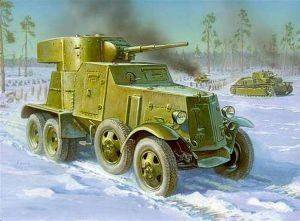 BA-3 SOVIET ARMORED CAR