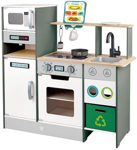   HAPE KITCHEN WITH FUN FAN STOVE    