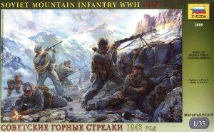  1/35 ZVEZDA SOVIET MOUNTAIN TROOPS WW2 [3606]