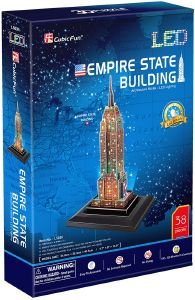EMPIRE STATE BUILDING LED CUBIC FUN 38 ΚΟΜΜΑΤΙΑ
